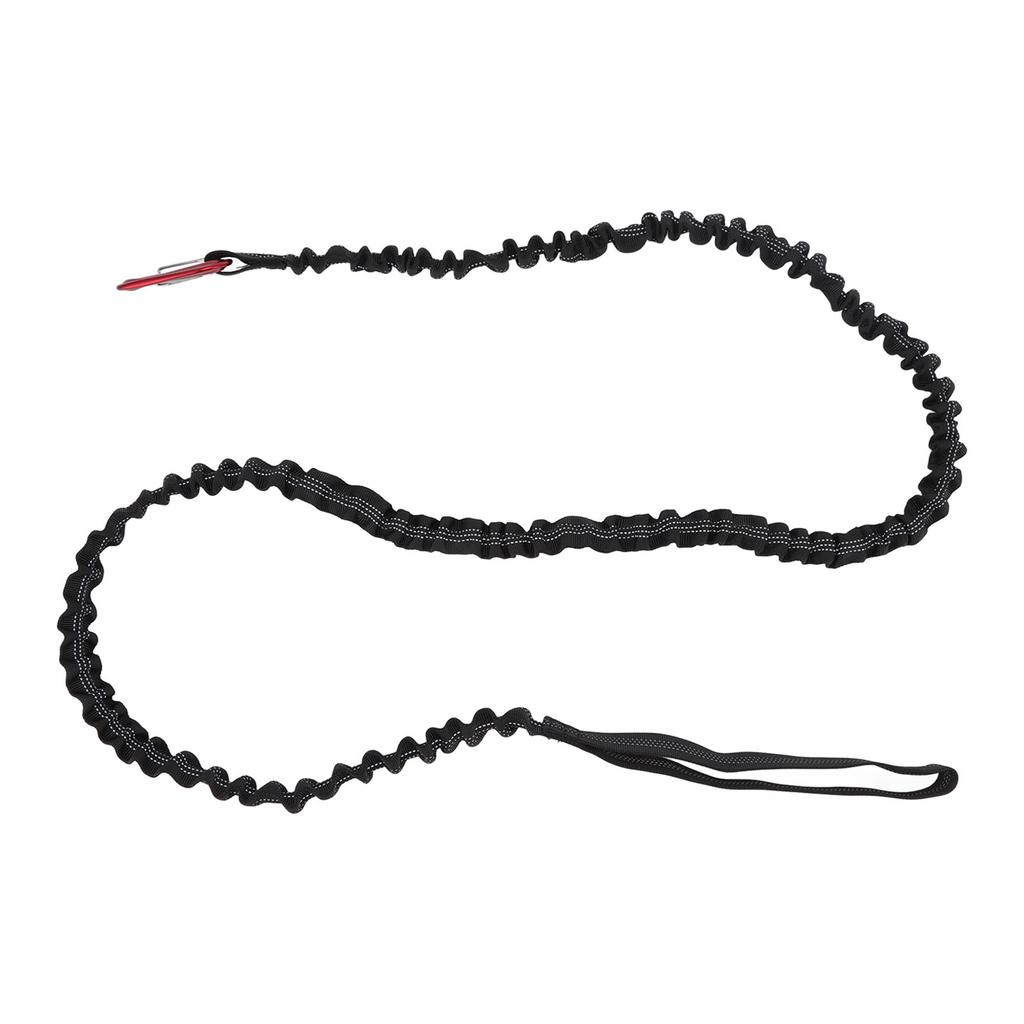 Трос для буксировки велосипеда, естественная длина 1,7 м, растягивающийся дизайн, нейлоновый сплав, портативный для буксировки горного велосипеда