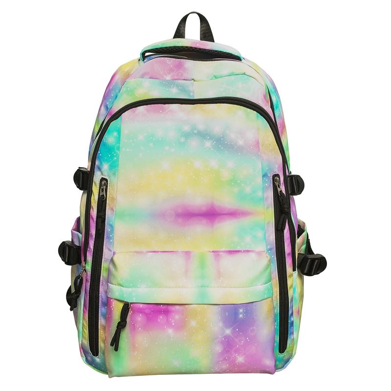 Рюкзак с принтом граффити большой емкости для школьников младших классов, школьная сумка для путешествий на открытом воздухе