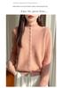 Exquisite Crochet High Neck Velvet Cardigan - Women's Autumn/Winter Warmth, Stylish Loose Fit Sweater Coat