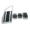 Car Rest Brake Accelerator Fuel Gas Pedal Cover Pad For Peugeot 3008 5008 GT DS 7 CROSSBACK LHD Pedal Pad Mats Cover