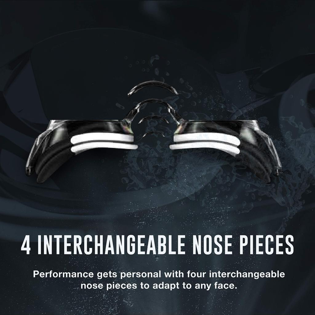 Speedo Vanquisher Mirrored Swimming Gold 2.0 Goggles,