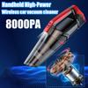 8000Pa Car Vacuum Cleaner Portable Wet And Dry Dual-use Wireless Vacuum Cleaner High Suction Powerful Hand Vacuum Cleaner Car