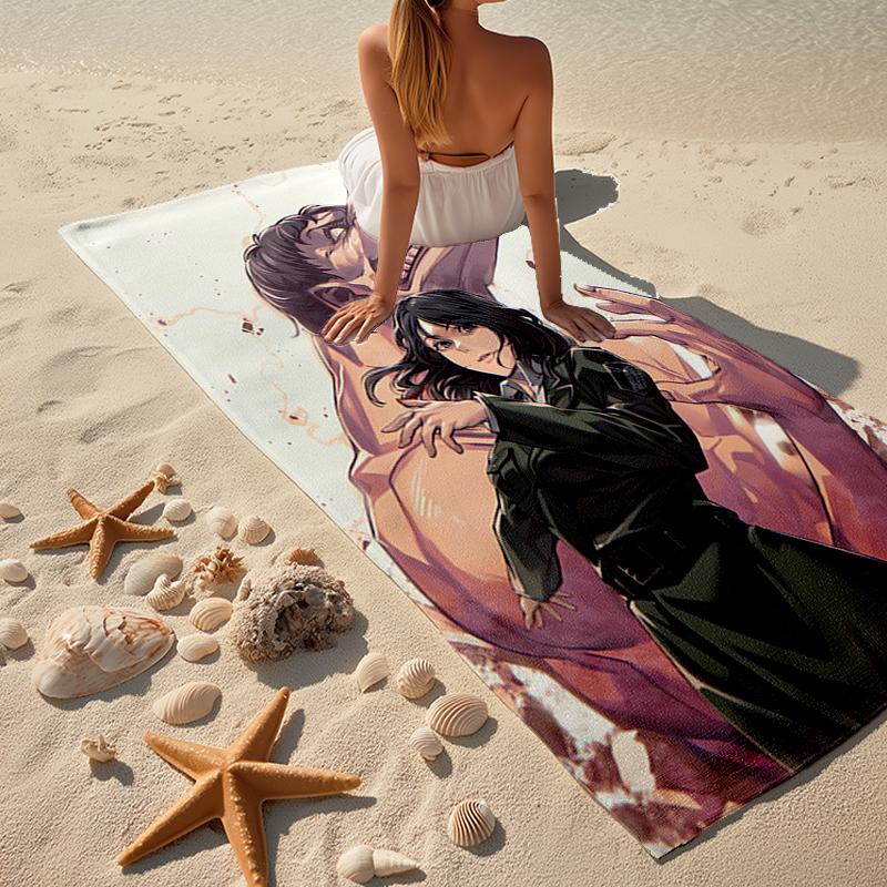 Pieck Fashion Beach Towel: Ideal for Summer Adventures Soft, absorbent and quick drying suitable for swimming and bathing