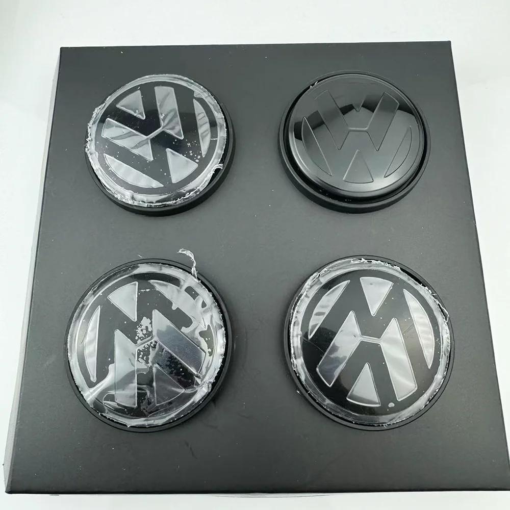 2026 New Floating Wheel Center Caps Hub Cover 4pcs 56mm 65mm For Volkswagen VW Golf 5 6 7 Passat B6 B7 B8 Tiguan Polo Jetta GTI 3B7601171