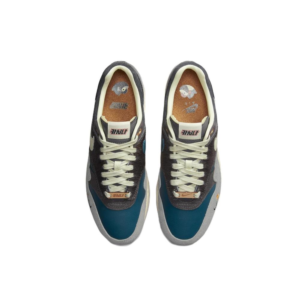 Kasina x Nike Air Max 1 SP Won-Ang - Серые Унисекс Кроссовки Частично-Серый Железо-Серый Темно-Дымчато-Серый DQ8475-001