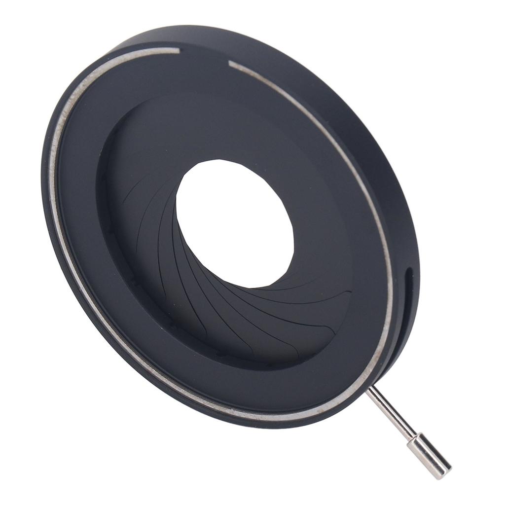 Регулируемая ирисовая диафрагма 2-50 мм Адаптер ирисовой диафрагмы для микроскопа Регулируемая диафрагма объектива Оптическая диафрагма