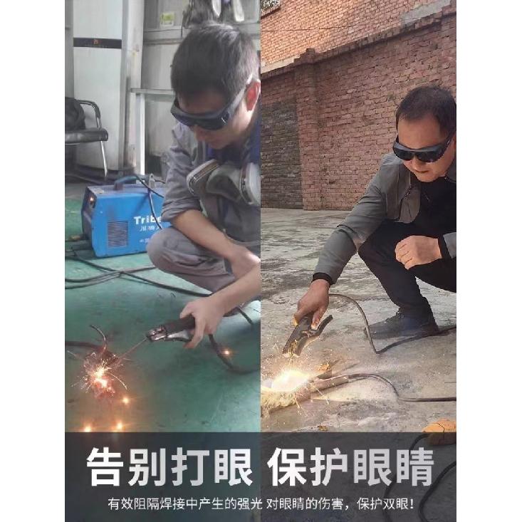 Welder's Anti-Laser Glasses for Protection from Strong Light, Ultraviolet Rays, and Arc Welding1064nm Labor protection goggles, welding goggles