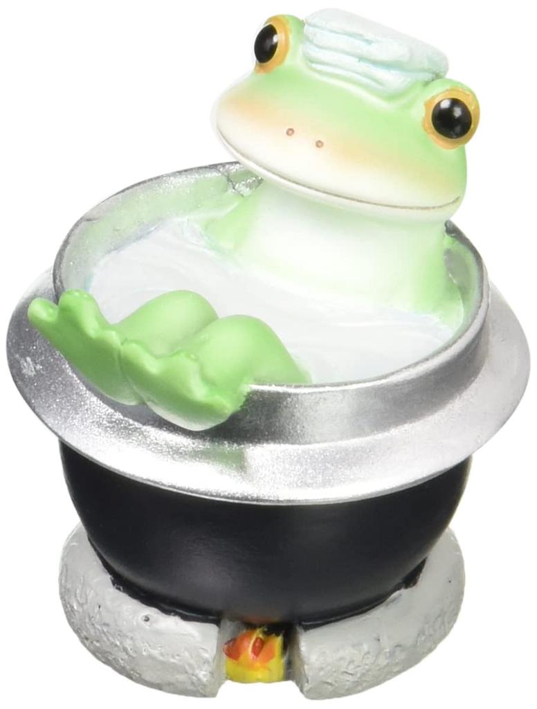 Daikai Copeau Frog Cute Interior Warm Up in a Goemon x x cm Figurine, Decoration, Bath, 3.9 4.2 4.8 (73322)