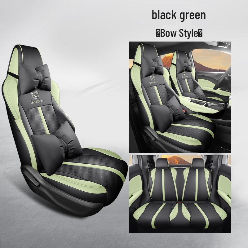 BYD Seagull Car Seat Cushion: New Full Leather, Four-Season, Five-Seat Fit