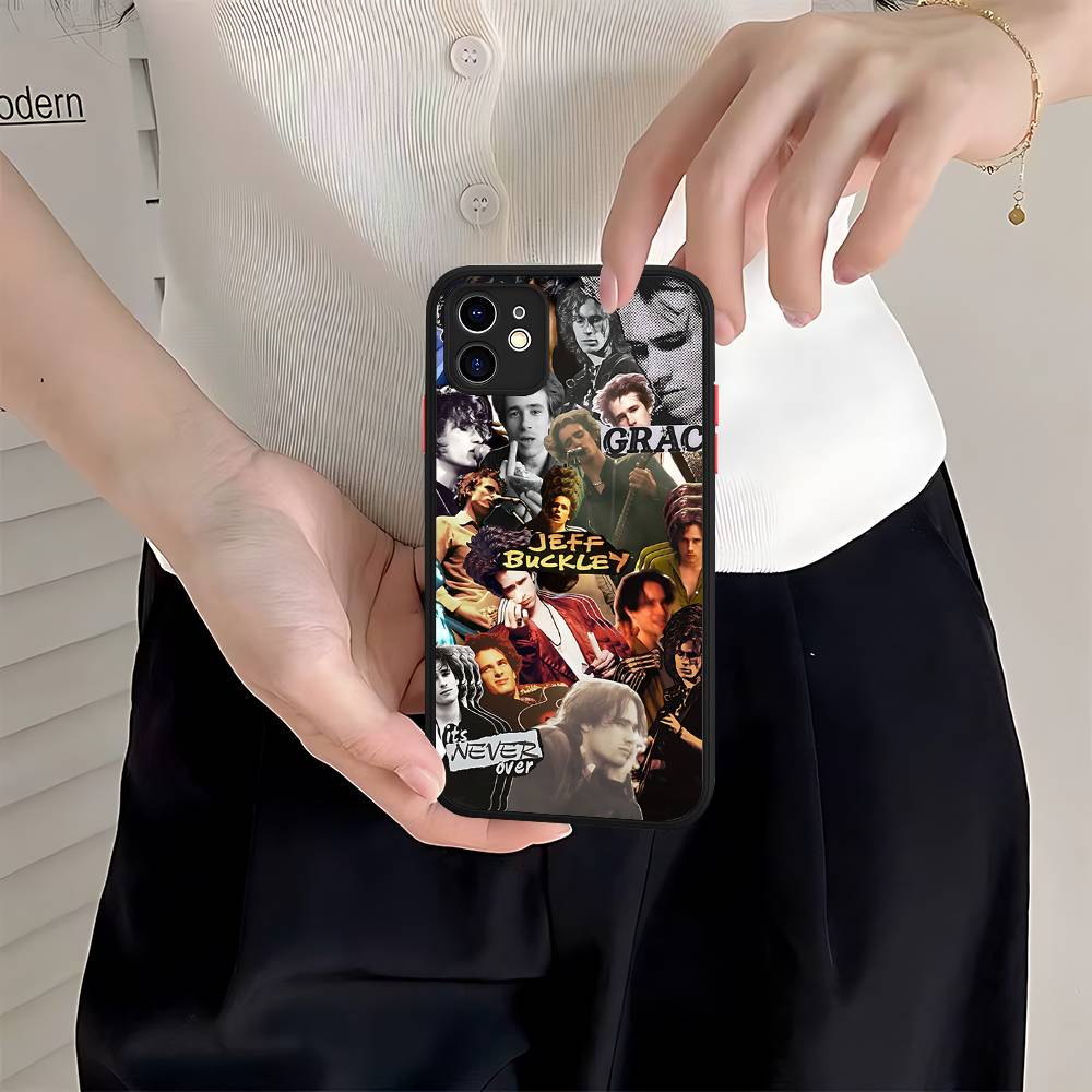 Чехол для телефона J-Jeff B-Buckley для IPhone 16e 16 15 14 13 12 11 Pro Max X XS MAX Plus Матовый чехол Spuerstar