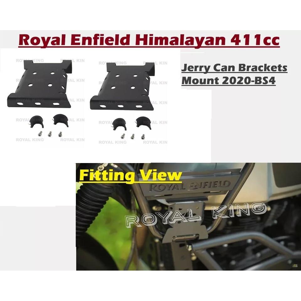 Black "Jerry Can Mount" Fit For Royal Enfield Himalayan 411 BS4