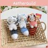 Animal Plush Toy Keyring With Soft Material For Party Decorations And Gift Deliveries