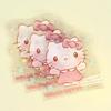 Набор из 3Fancy-пакетов на молнии с вырезанной фигуркой Hello Kitty