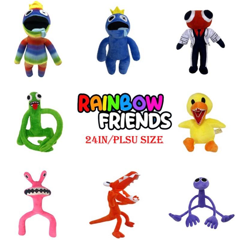 Мягкая и приятная на ощупь плюшевая игрушка Roblox Rainbow Friends. Идеальный подарок для детей и малышей.