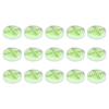 Set of 15 32mm Bubble Levels with Degree Mark for Spirit Level Circular Measuring Meter for Adjusting Office Machines and Toys