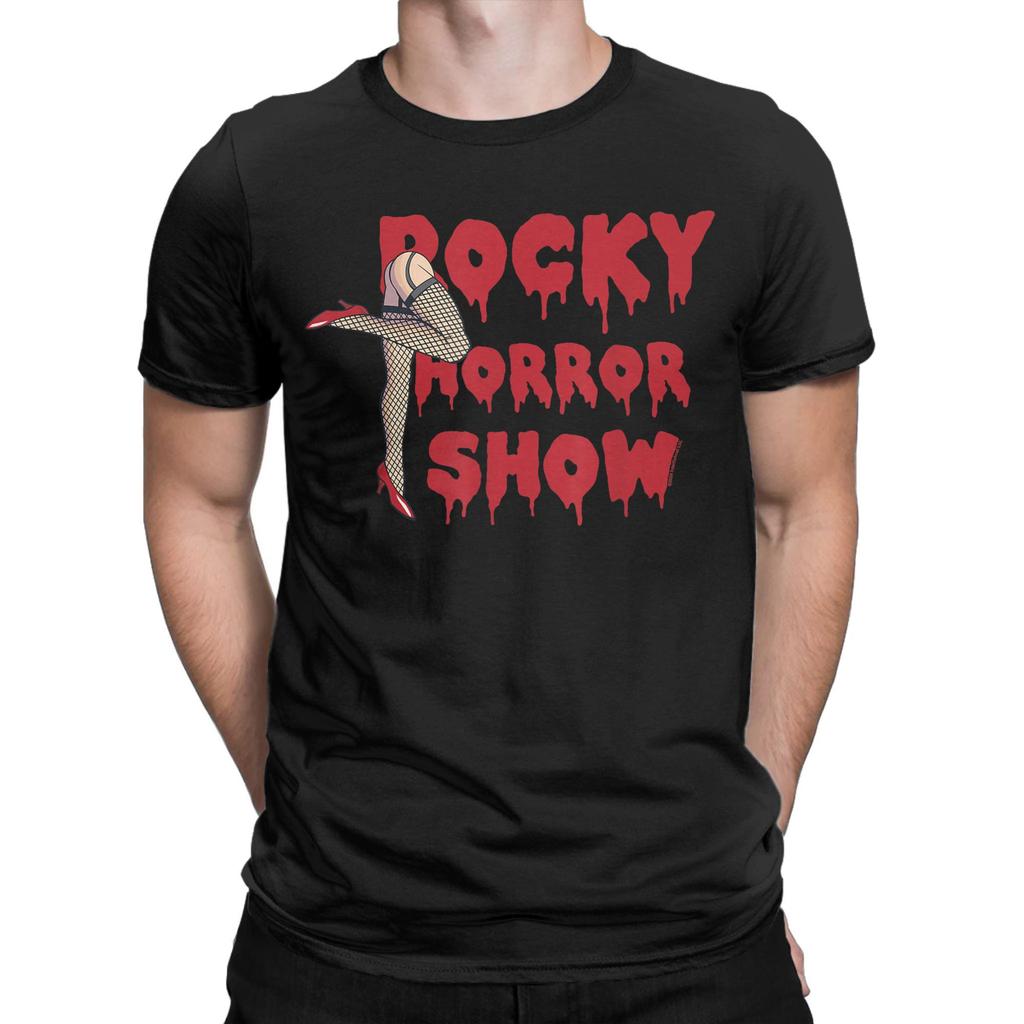 Мужские футболки The Horror Show Legs With Logo Block 100% хлопок мерч хипстер с коротким рукавом с круглым вырезом летние футболки