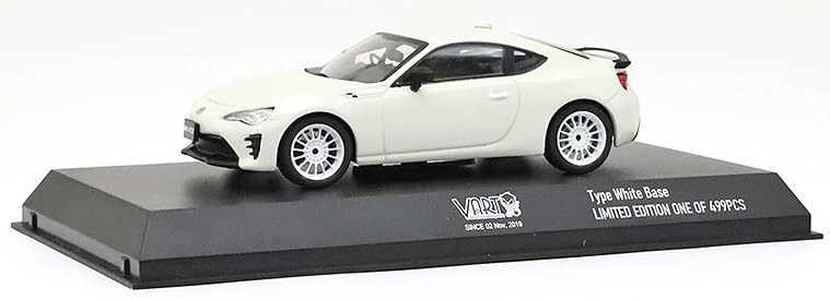 Kyosho Оригинал Toyota 86 Тип VART Белая основа 1/43 (Готовая модель)