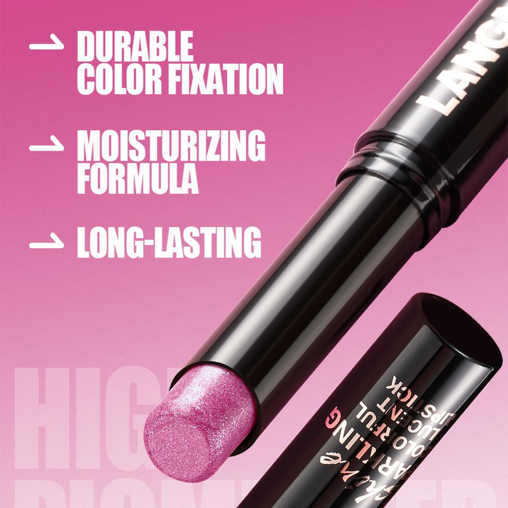 Алмазная перламутровая губная помада водостойкая стойкая антипригарная матовая бархатная блестящая помада красная сексуальная косметика для губ