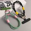 Key Holder Mobile Phone Lanyard with Patch Phone Hanging Chain Phone Wrist Strap  Backpack Decor