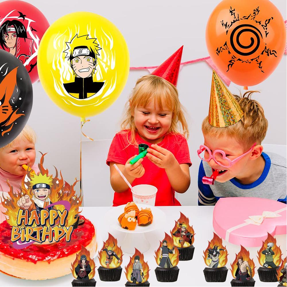 33 шт.. Мультяшные воздушные шары. Тематические украшения для вечеринок включают баннерные воздушные шары для торта.