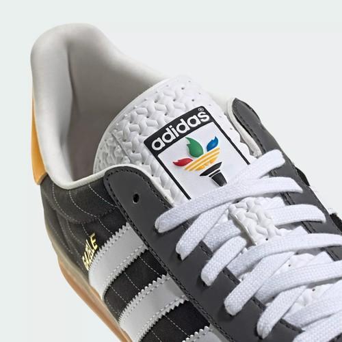 Adidas Оригинальные Gazelle Indoor Основной черный белый IF9642 Мужской размер