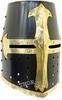 Templar Helmet Medieval Warrior Knight Helmet Templar Medieval Crusader Helmet