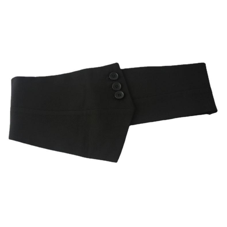 Повседневный женский пояс на талию с застежкой на пуговицу для летнего платья и нарядов рубашки