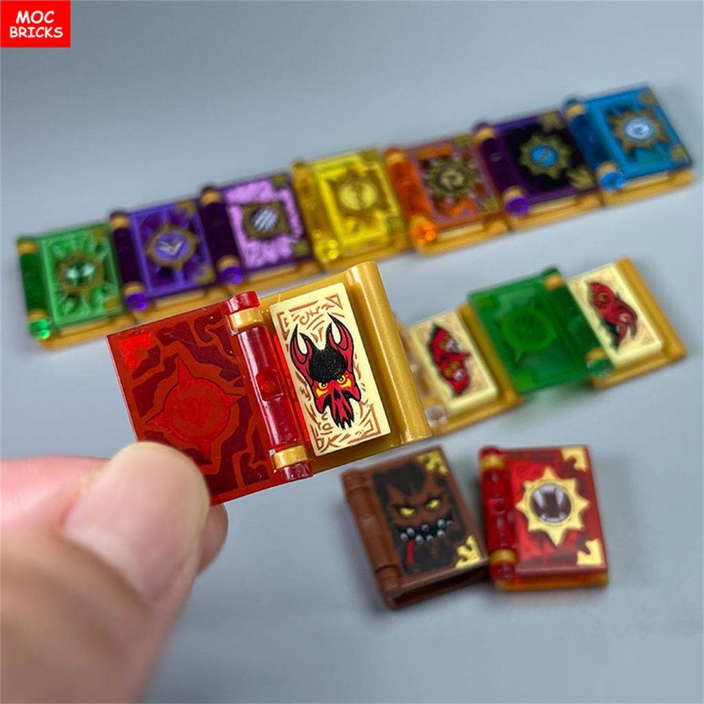 MOC Кубики Волшебная книга Классический стол Рыцари Нексуса Детские игрушки Образовательные фигурки Строительные блоки Подарки для детей