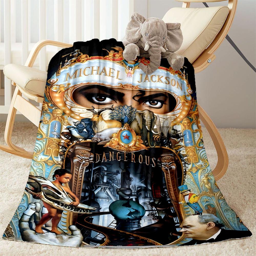 Moonwalk Dance Legend Blanket Durable Comfort Perfect for Sofa Livingroom Chair for All Occasions Modern Ideal Gift for Friends Family Couples Picnic