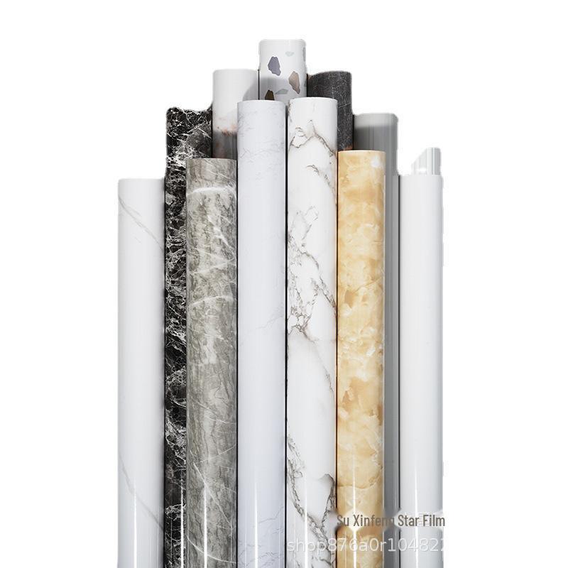 Мраморная антимасляная высокотемпературная самоклеящаяся наклейка для кухонной столешницы