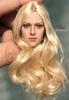 1:6 Long Hair Head Carving European Blonde Hair Beautiful Woman Figure Head Sculpt Carving Fits 12 Inch Female Action Figure SL6158-JY-JP
