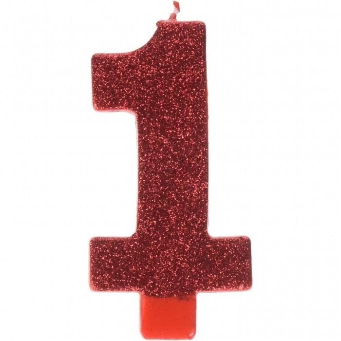 Amscan 1 Свеча на день рождения