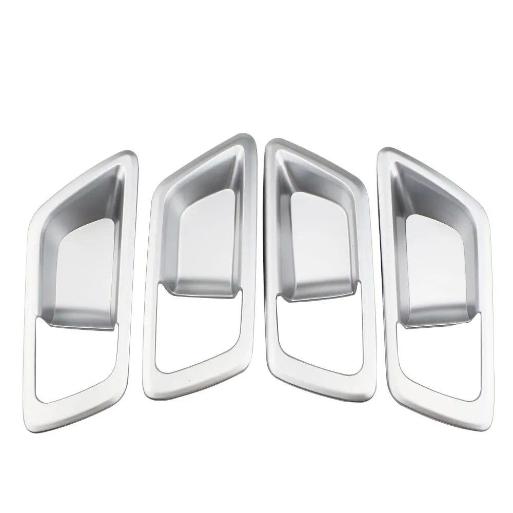 4 шт., хромированная внутренняя дверная ручка автомобиля из АБС-пластика, крышка чаши, декоративная наклейка, накладка для Toyota CHR C-HR 2016 - Аксессуары для интерьера