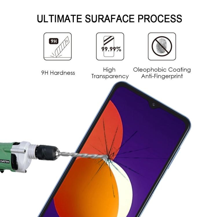 Закаленное стекло для Samsung Galaxy M12, Full Glue, на весь экран