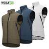 Wosawe Unisex Motorcycle Cycling Hiking Running Windproof Water-Resistant Durable Sports Reflective Breathable Riding Vest