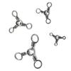 Рыболовные крючки Nickel Swivel Hook Трехсторонний вертлюг Рыболовные вертлюги Тройничные вертлюги Рыболовный соединитель