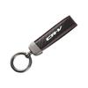 AAALW1 Leather car keychain horseshoe buckle jewelry key chain for Honda crv 2007 2015 -16 2017 2018 2019 2020 with logo  Accessories