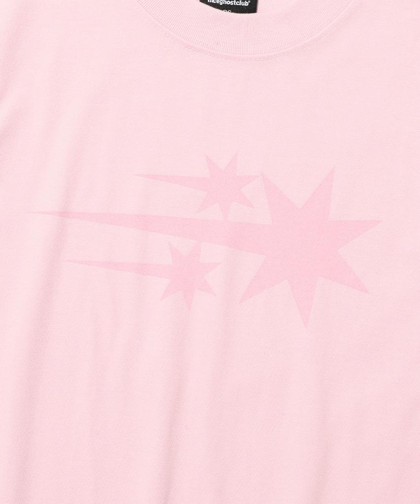 NICEGHOSTCLUB 3Stars Symbol Crop Slim Tee_Pink(Ng2Fmft538A)