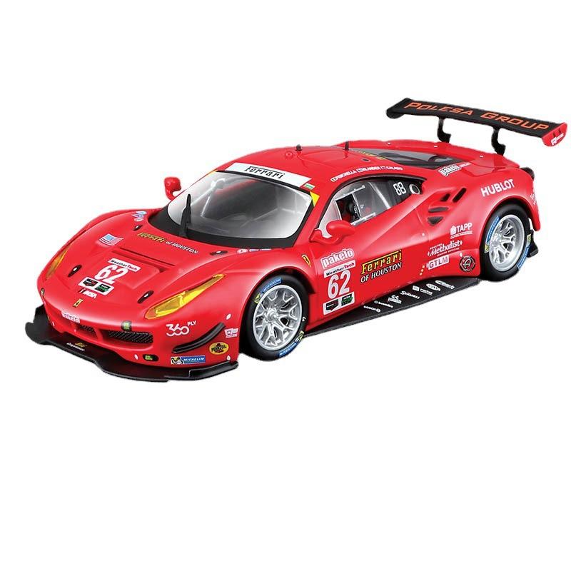1:43 Ferrari Boutique Rally Racing Alloy Car Model Collection Grade Decorations