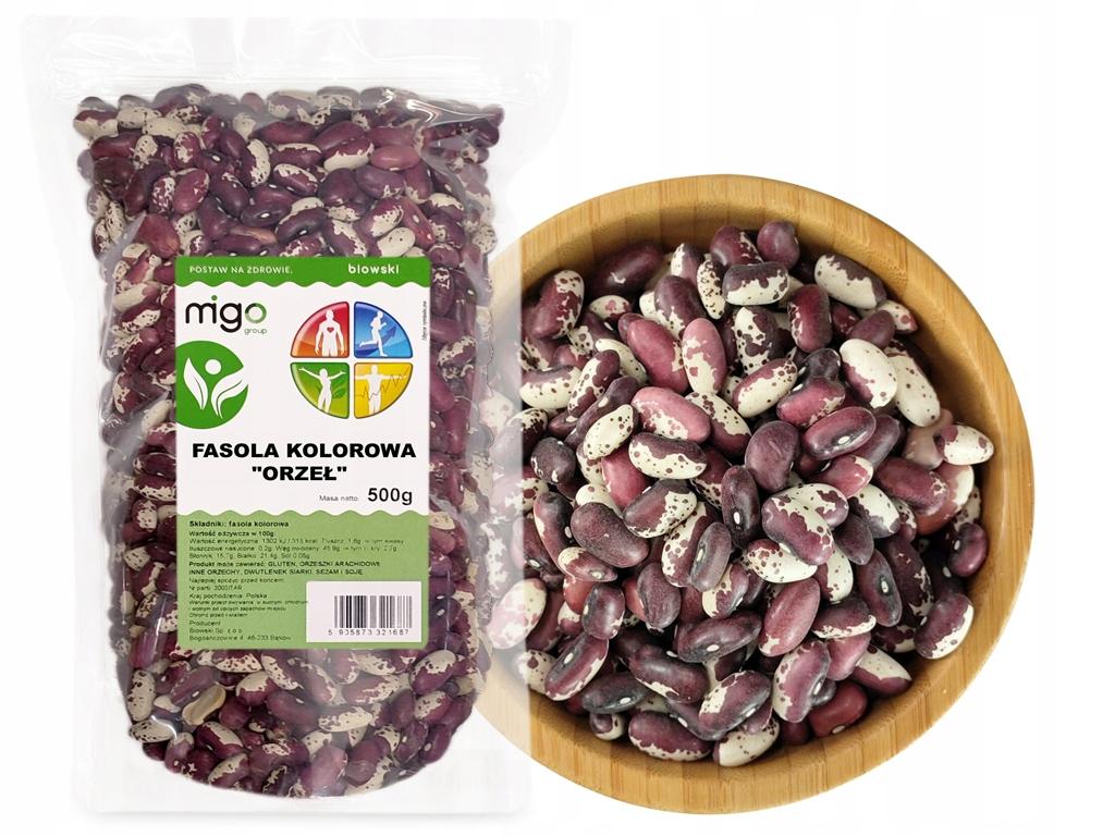 Fasola Kolorowa "Orzeł" (500G) - Migogroup