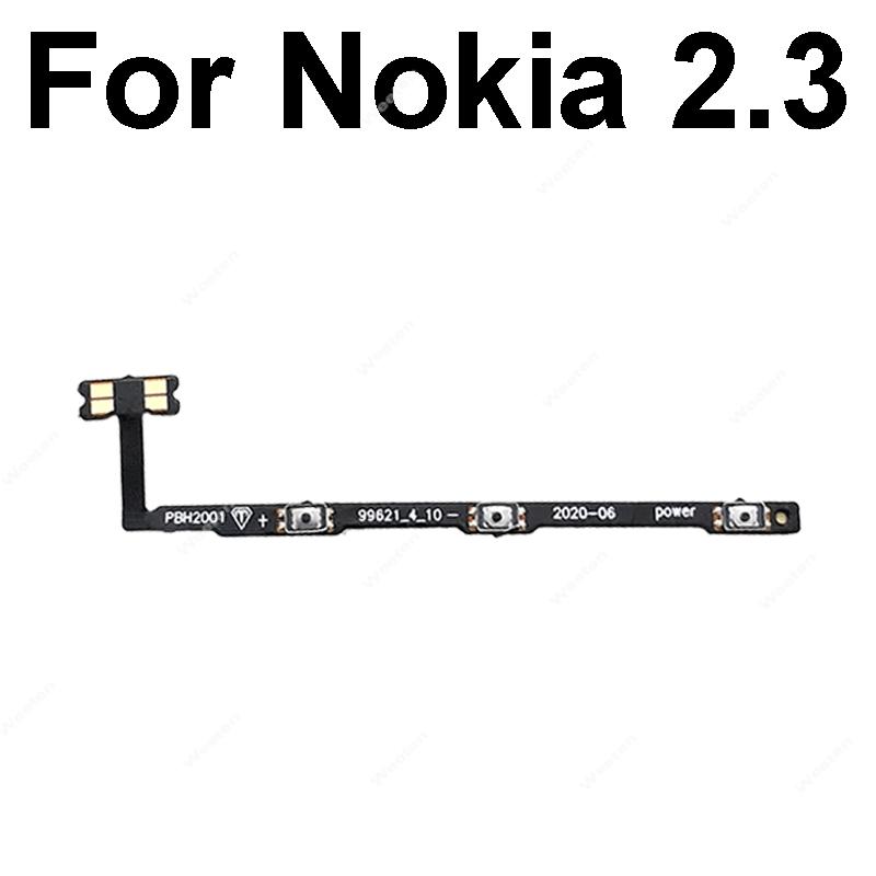 For Nokia 2.2 3.2 4.2 6.2 7.2 1.3 2.3 5.3 8.3 1.4 2.4 3.4 5.4 Power Volume Side Button Key Flex Cable