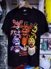 Перепечатка Five Nights at Freddy's базовая черная Унисекс Мужская Женская Футболка Унисекс Футболка
