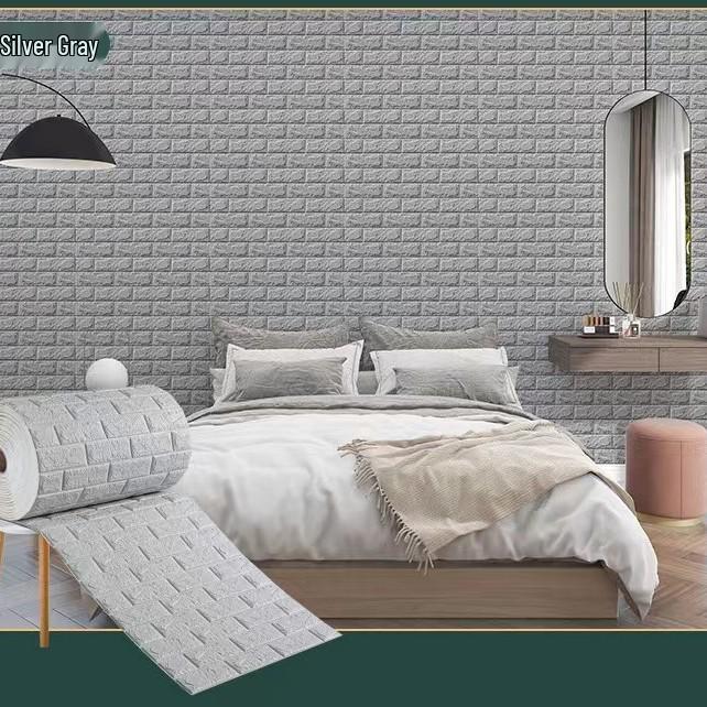 Самоклеящиеся водостойкие 3D-стикеры на стену из пенопласта - Влагостойкое декоративное покрытие