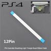 Шлейф для геймпада PS4 14-контактный с платой зарядки 12-контактной и кабелем светодиодной подсветки 10-контактной