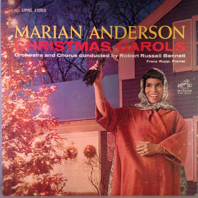 LP Пластинка МАРИАН АНДЕРСОН - Рождественские песни LSC2613 RCA VICTOR 1962 США Праздничная Б/У
