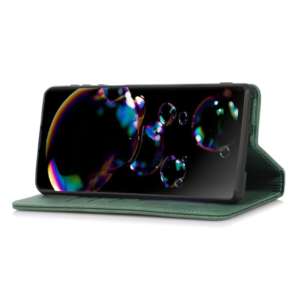 For iPhone 17 Air Case Wallet Magnetic Closing Leather Flip Phone Cover