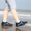 Новые детские пляжные туфли, регулируемые липучкой, эластичные, легкие, дышащие, повседневные, модные, нескользящие туфли для ходьбы по воде