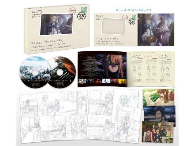 Violet Evergarden Vol.4 Standard Edition Blu-ray+буклет+открытка PCXE50814 Аниме