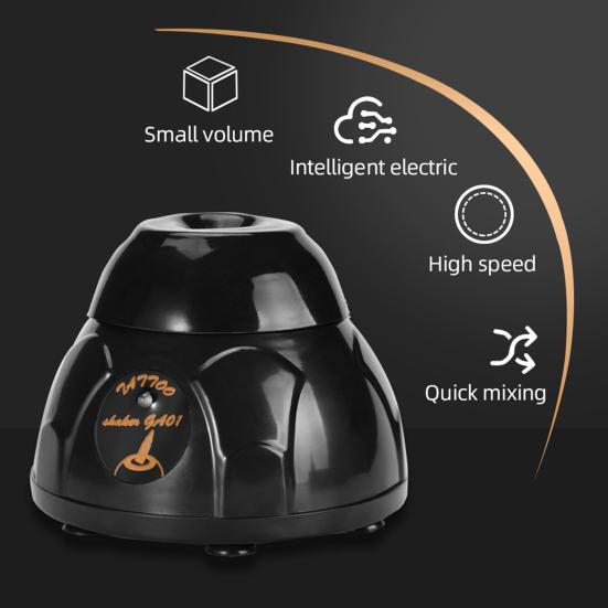 Модный черный тату-миксер, стабильный портативный анти-всплеск