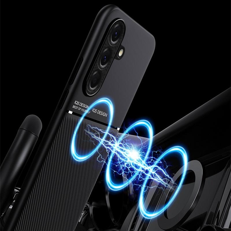 Защитный чехол из кожи с магнитной застежкой для Samsung Galaxy A17 A07 A06 4G A26 A36 A56 A16 5G A 17 16 26 36 56. Мягкая задняя крышка.
